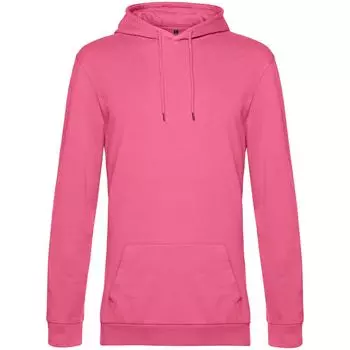 Толстовка с капюшоном унисекс Hoodie, розовая, размер M
