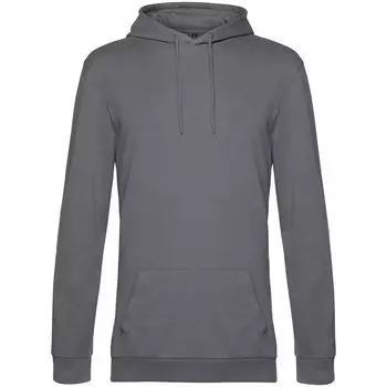 Толстовка с капюшоном унисекс Hoodie, серая (стальная), размер 3XL