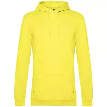 Толстовка с капюшоном унисекс Hoodie, желтая, размер XL