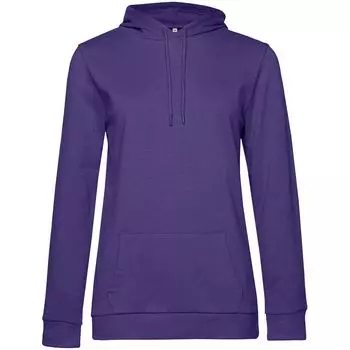 Толстовка с капюшоном женская Hoodie, фиолетовая, размер M