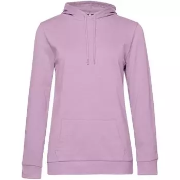 Толстовка с капюшоном женская Hoodie, сиреневая, размер XXL