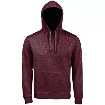 Толстовка унисекс Spencer, бордовый меланж, размер XXL
