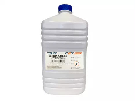Тонер CE08-C (CPT) для XEROX AltaLink C8045/8030/8035, Color C60/70 (Japan) Cyan, 630г/бут, (унив.), CET111040630