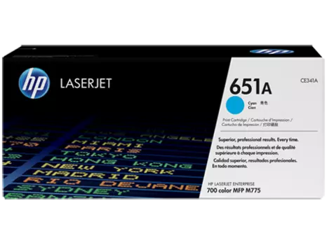 Тонер-картридж 651A CE341A