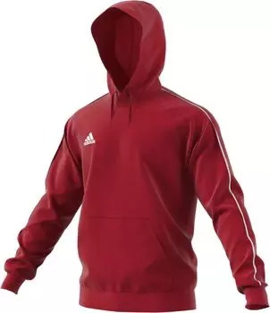 Толстовка с капюшоном Core 18 Hoody, красная, размер 3XL