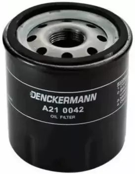 Фильтр масляный DENCKERMANN A210042 Renault Clio/Twingo 1.2 96>, Fiat Brava/Bravo/Punto 1.2 97>