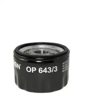 Фильтр масляный FILTRON OP 643/3 Renault Clio/Megane/Laguna 1.1i-3.0, Volvo 340-360 1.4/1.7 95>