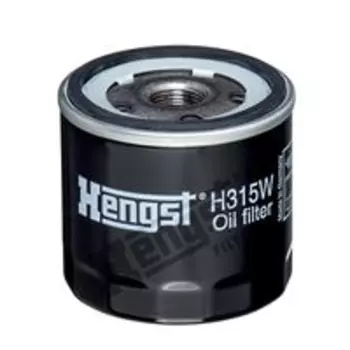 Фильтр масляный HENGST H315W Ford Fiesta 1.4 96>, Mazda 2/121 1.25/1.4 96>
