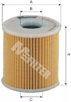 Фильтр масляный MFILTER TE639 Ford Focus C-Max 2.0TDCi 03-07, Peugeot 307 2.0HDi 04>