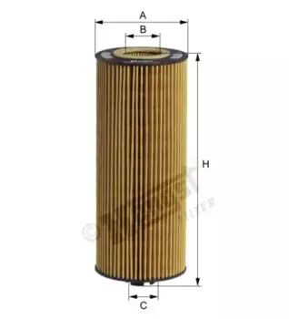 Фильтр масляный HENGST E161H01 D28 MB 823.923.1023 Atego, Axor OM906LA 98>
