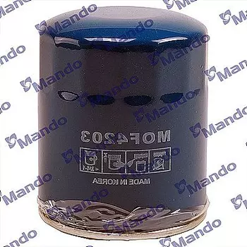 Фильтр масляный MANDO MOF4203 Hyundai Terracan/H-1, KIA Carnival/Pregio 2.9CRDi/2.5TD 01>