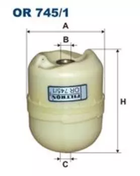 Фильтр масляный FILTRON OR 745/1 RVI