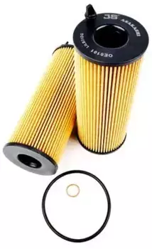 Фильтр масляный JS ASAKASHI OE0101 BMW E81/E82/E87/E88/E90/E91/E92/E93 2.0 05>