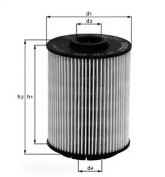 Фильтр масляный KNECHT OX356D VW Toaureg 4.2 V8 02>