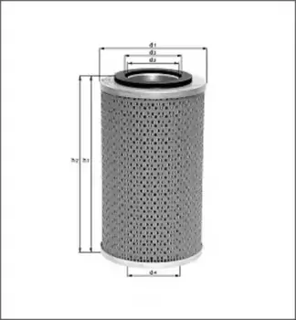 Фильтр масляный KNECHT OX69D Omn MAN, MB