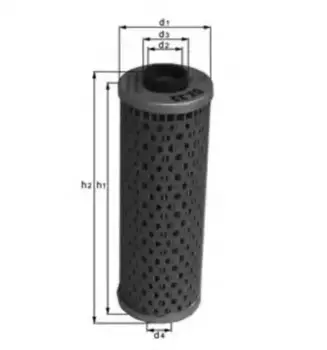 Фильтр масляный KNECHT OX91D BMW E30/E34/E36 1.6i/1.8i 87-95