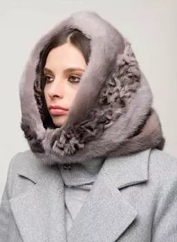 Капор из норки 10, КАЛЯЕВ