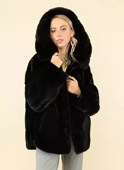 Короткая норковая шуба 10, КАЛЯЕВ