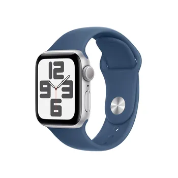 Умные часы Apple Watch SE 2024 40mm Silver Denim S/M (US)