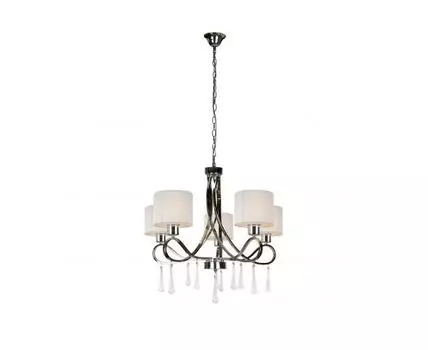 Подвесная люстра iLamp Bella RM1029/5 Хром