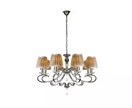 Подвесная люстра iLamp Holiday RM6116/8 Хром