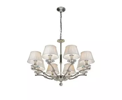 Подвесная люстра iLamp Vivaldi 85125/8 Хром