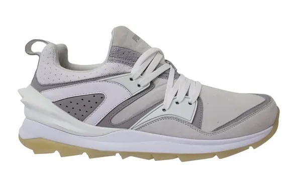 Мужская поилка Trimonic blaze Swift tech белая кожа на шнуровке 357824 02 Puma, серый