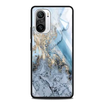 Красочный чехол из закаленного стекла с мрамором для Xiaomi Redmi Note 10 Pro Max 9 9s 7 8t 8 K40 K30 Pro Plus 9t 9c 8a 9a, чехол для телефона For Redmi Note 10Pro
