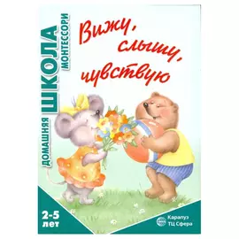 Комплект книг «Домашняя школа Монтессори» для детей 2-5 лет 4 шт