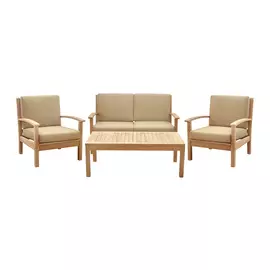 Комплект мебели Cambium стол+диван 2м+2кресла с подушк