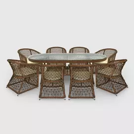 Комплект мебели NS RATTAN/MAVI 117-8tch 9 предметов