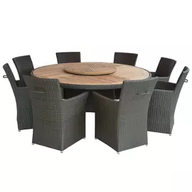 Комплект мебели Puriartha Mezalluna Walnut 9 предметов