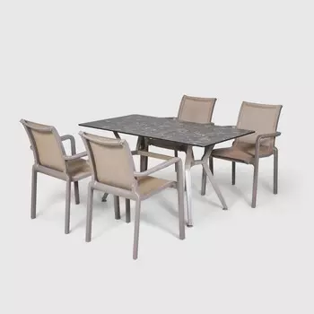 Комплект мебели Rainbow Juno cappuccino 5 предметов
