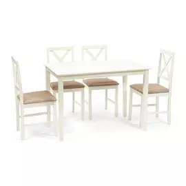 Комплект мебели TC ivory стол и 4 стула