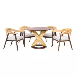 Комплект мебели Tengorattan 5 предметов из натурального ротанга