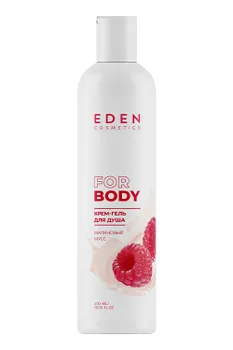Крем-гель для душа EDEN Малиновый мусс, 300мл