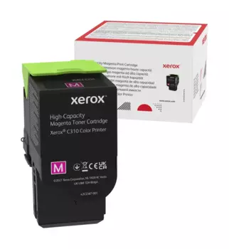 Картридж лазерный Xerox 006R04366, пурпурный, 5500 страниц, оригинальный для Xerox C310/C315 с чипом
