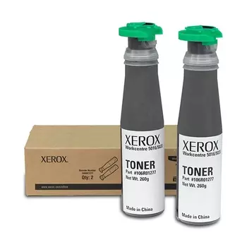 Картридж лазерный Xerox 106R01277, черный, 2 шт. шт., 6300 страниц, оригинальный для Xerox WorkCentre 5016/5020
