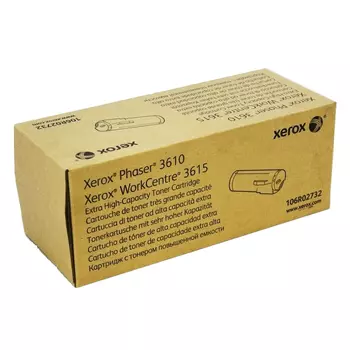 Картридж лазерный Xerox 106R02732, черный, 25300 страниц, оригинальный для Xerox Phaser 3610, WorkCentre 3615