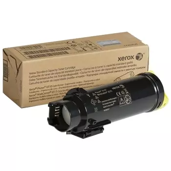 Картридж лазерный Xerox 106R03483/106R03483, желтый, 1000 страниц, оригинальный для Xerox Phaser 6510/WC 6515