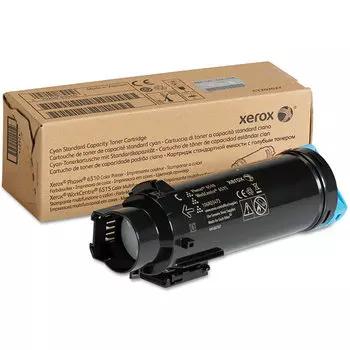 Картридж лазерный Xerox 106R03693, голубой, 4300 страниц, оригинальный для Xerox Phaser 6510