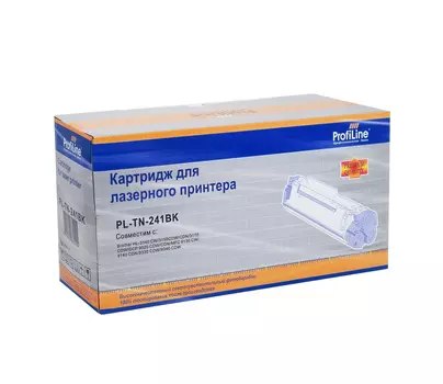 Картридж лазерный ProfiLine PL-TN-241Bk (TN-241Bk), черный, 2500 страниц, совместимый для Brother HL3140CW/3170CDW/DCP9020CDW/MFC9330CDW