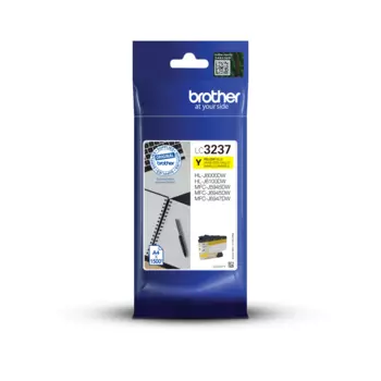 Картридж струйный Brother LC3237 (LC3237Y), желтый, оригинальный, ресурс 1500 страниц для Brother HLJ6000DWRE1/MFCJ5945DWRE1/MFCJ6945DWRE1