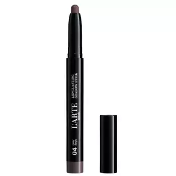 LARTE DEL BELLO Тени в стике, тон 04 / Longlasting Shadow Stick grey onyx 1,3 гр