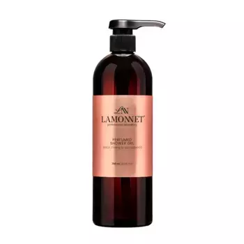 LAMONNET Гель парфюмированный для душа, лист смородины и ветивер / LAMONNET 750 мл