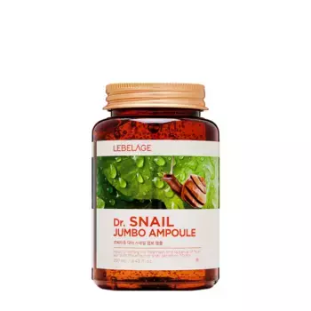 LEBELAGE Сыворотка ампульная укрепляющая для лица с муцином улитки / Lebelage Dr.Snail Jumbo 250 мл