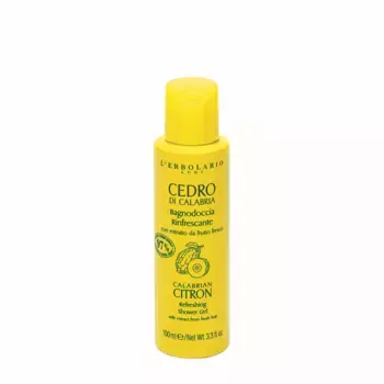 LERBOLARIO Гель для душа освежающий с ароматом цитрона / Calabrian Citron Refreshing Shower Gel 100 мл