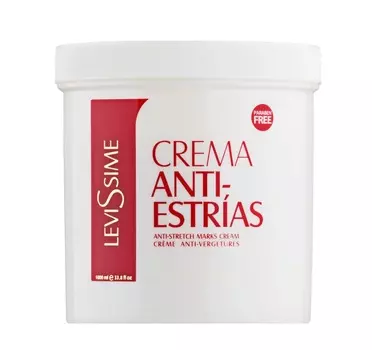 LEVISSIME Крем для коррекции растяжек (стрий) / ANTI STRETCH MARKS CREAM 1000 мл