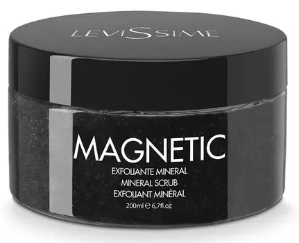 LEVISSIME Скраб минеральный с лунным камнем / Magnetic Mineral Scrub 200 мл