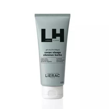 LIERAC Гель для душа для мужчин 3 в 1: для лица, тела и волос / ЛИЕРАК ОМ 200 мл